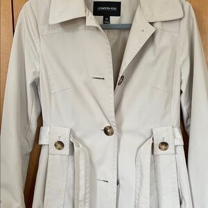 London Fog Women's Beige Trench Coat